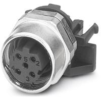 Phoenix Contact 1542619 Sensor/actuator inbouwconnector M12 Aantal polen (sensoren): 4 Bus, inbouw 10 stuk(s)