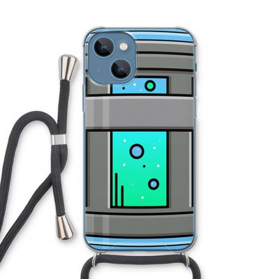 Chug Bottle: iPhone 13 mini Transparant Hoesje met koord