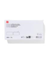 HEMA Enveloppen DL - 100 Stuks (wit) HEMA Enveloppen DL - 100 Stuks (wit)