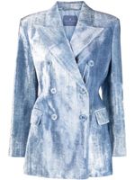 Ermanno Scervino Blazer met enkele rij knopen - Blauw - thumbnail