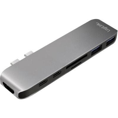LogiLink UA0302 USB-C dockingstation Geschikt voor merk (dockingstation): Apple