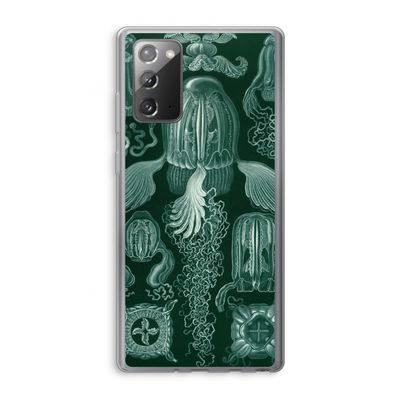 Haeckel Cubomedusae: Samsung Galaxy Note 20 / Note 20 5G Transparant Hoesje