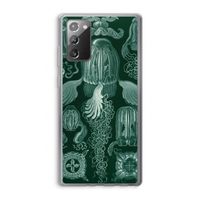 Haeckel Cubomedusae: Samsung Galaxy Note 20 / Note 20 5G Transparant Hoesje