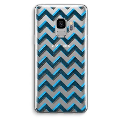 Onderbroken lijn: Samsung Galaxy S9 Transparant Hoesje