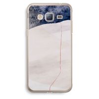 Stone White: Samsung Galaxy J3 (2016) Transparant Hoesje