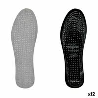 Sjablonen Extra Fresh Zwart Grijs Katoen Latex 9,5 x 30 cm (12 Stuks)