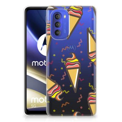 Motorola Moto G51 5G | Siliconen Case | Icecream