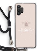 Be(e) kind: Samsung Galaxy A32 5G Transparant Hoesje met koord