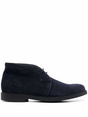 Fratelli Rossetti bottines en daim à lacets - Bleu