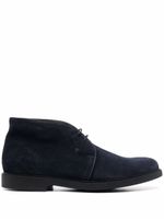 Fratelli Rossetti bottines en daim à lacets - Bleu