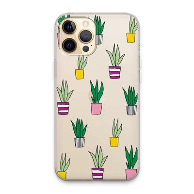Sanseveria: iPhone 13 Pro Max Transparant Hoesje