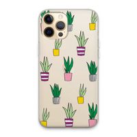Sanseveria: iPhone 13 Pro Max Transparant Hoesje