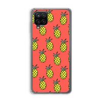 Ananas: Samsung Galaxy A12 Transparant Hoesje