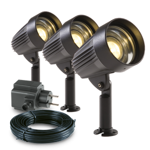 GARDEN LIGHTS CORVUS TUINSPOT SET 3 STUKS