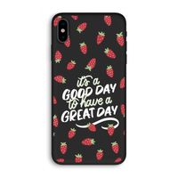 Don't forget to have a great day: iPhone XS Biologisch afbreekbaar hoesje