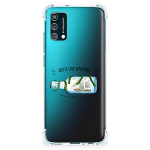 Samsung Galaxy M02s | A02s Stevig Bumper Hoesje Boho Bottle