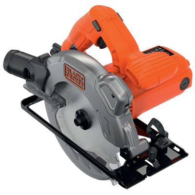 BLACK+DECKER CS1250LKA 1250W 190mm Cirkelzaag | 2x Zaagbladen | Langsgeleider | In koffer - CS1250LKA-QS