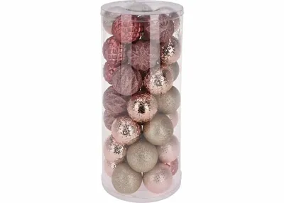 KERSTBALLEN 6CM 35STS ELEGANCE