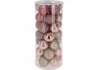 KERSTBALLEN 6CM 35STS ELEGANCE