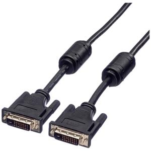 ROLINE Monitorkabel DVI, M/M, (24+1) dual link, 15 m