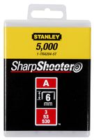 Stanley handgereedschap Nieten 6mm Type A - 5000 Stuks - 1-TRA204-5T