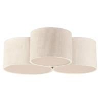 Just Light 3-lichts plafondlampGreen Duro zandkleurig - 14890-39 Just Light 3-lichts plafondlampGreen Duro zandkleurig - 14890-39