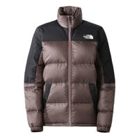 The North Face Diablo Recycled Down Dames Isolatiejas Deep Taupe-Tnf Black L - thumbnail