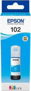 Epson 102 EcoTank Cyan ink bottle