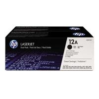 2 toner HP 12A - Nero
