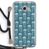 Kwallie: Samsung Galaxy A5 (2017) Transparant Hoesje met koord