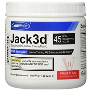 Jack3d Advanced 45servings Fruit Punch