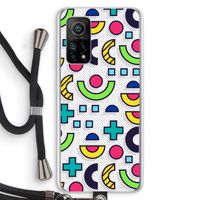 8-bit N°6: Xiaomi Mi 10T 5G Transparant Hoesje met koord