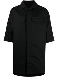 Rick Owens chemise Magnum Tommy en coton - Noir