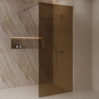 Inloopdouche Best-Design Dalis 120x200 cm Chroom Amber