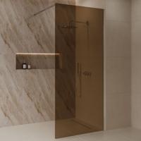 Inloopdouche Best-Design Dalis 120x200 cm Chroom Amber
