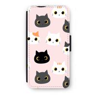 Katten: iPhone 8 Plus Flip Hoesje - thumbnail