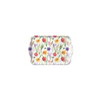 Ambiente Tray melamine 13x21 cm flowers in spring
