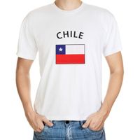 Wit heren t-shirt Chili 2XL  -
