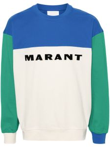 MARANT sweat Aftone à design colour block - Bleu