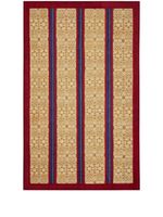 Lisa Corti couverture Damask Stripes (180 cm x 270 cm) - Rouge - thumbnail