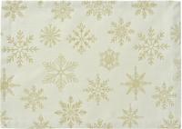 Sander Sander placemat Cristallo Luce 35x50 Fb. 07 - Ecru/Gold