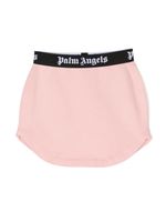 Palm Angels Kids jupe de sport à bande logo - Rose