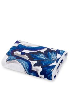 Dolce & Gabbana serviette à tissu en éponge - Bleu