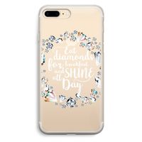 Diamonds: iPhone 7 Plus Transparant Hoesje Diamonds: iPhone 7 Plus Transparant Hoesje