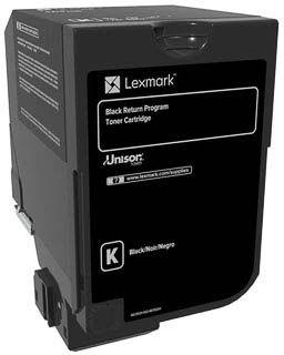 Lexmark Return Program toner CS72x, 3.000 pagina&apos;s, OEM 74C20K0, zwart