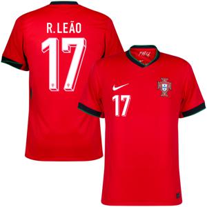 Portugal Shirt Thuis 2024-2025 + R.Leão 17