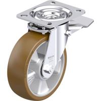 Blickle L-ALB 125K-ST Plaatstalen zwenkwiel Wieldiameter: 125 mm Draagvermogen (max.): 250 kg 1 stuk(s)