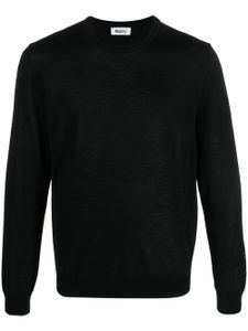 ERALDO pull en laine mérinos - Noir