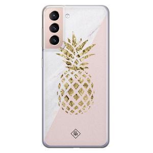 Samsung Galaxy S21 Plus siliconen hoesje - Ananas