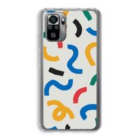 Illustratieve pop 2: Xiaomi Redmi Note 10S Transparant Hoesje
